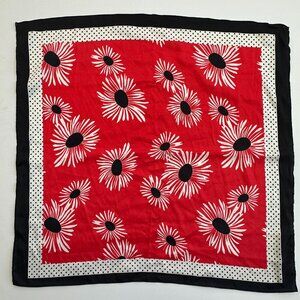 NWT Anthropologie UK Poppy Spot Square Bandana